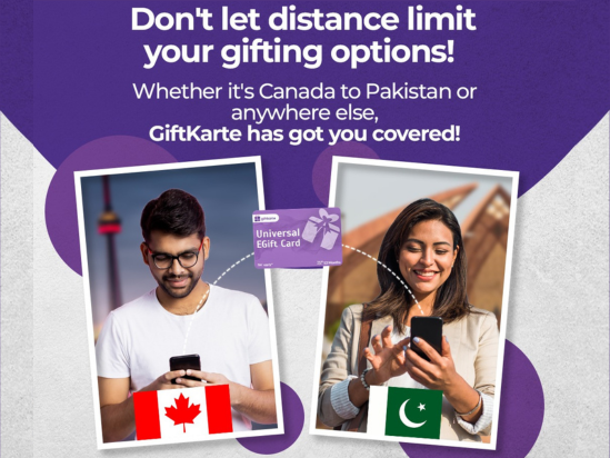 Miss those special occasions back home? Send gifts to Pakistan from Canada with GiftKarte!